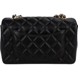 Chanel Quilted Lambskin Coco Lucky Charms Single Flap Crossbody Bag