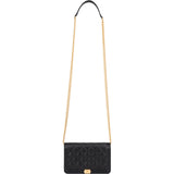 Chanel Quilted Caviar Leather Boy Wallet On Chain Crossbody Bag