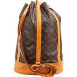 Louis Vuitton Monogram Canvas Randonnee GM Backpack Shoulder Bag