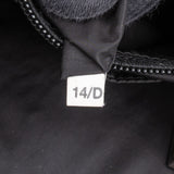 Prada Tessuto Stampato Monogram Saffiano Leather Tote Hobo Handbag