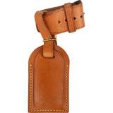 Louis Vuitton Vachetta Leather Luggage Tag Set