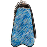 Louis Vuitton Blue Epi Leather Bicolor Twist Crossbody Bag