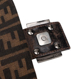 Fendi Monogram FF Mamma Baguette Shoulder Bag