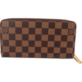 Louis Vuitton Monogram Damier Ebene Illustre Evasion Zippy Wallet