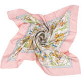 Hermès Costumes Civils Actuels Silk Carre 90 Scarf Tuch