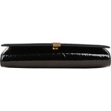 Yves Saint Laurent Python-Embossed Patent Leather Kate Wallet On Chain Crossbody Bag