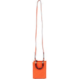 Fendi Embroidered Monogram FF Canvas Sunshine Mini Tote Crossbody Handbag