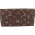 Louis Vuitton Monogram Canvas Sarah Wallet - vintageandkickz
