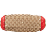 Gucci GG Monogram Bamboo Handbag