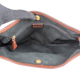 Burberry Nova-Check Monogram Pocket Buckle Small Shoulder Bag