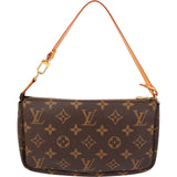 Louis Vuitton Monogram Canvas Pochette Accessoires Handbag
