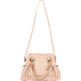 Chloé Pink Grained Leather Paraty Shoulder Bag