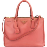 Prada Tamaris Saffiano Lux Leather Galleria Handbag