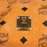 MCM Monogram Visetos Dessau Drawstring Bucket Handbag