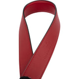 Gucci Red Leather Framed G Buckle Belt