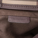 Burberry Smoked Nova Check Monogram Canterbury Shoulder Bag