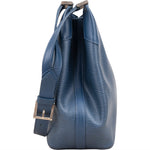 Louis Vuitton Blue Epi Leather Mandara MM Shoulder Bag - vintageandkickz