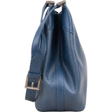 Louis Vuitton Blue Epi Leather Mandara MM Shoulder Bag - vintageandkickz