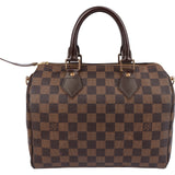 Louis Vuitton Monogram Damier Ebene Speedy 25 Handbag