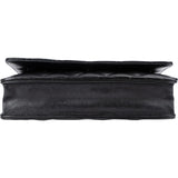 Chanel Quilted Lambskin Palladium Wallet On Chain Crossbody Bag