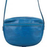 Louis Vuitton Blue Epi Leather Jeune Fille GM Crossbody Bag - vintageandkickz