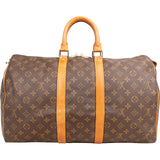 Louis Vuitton Monogram Canvas Keepall 45 Travel Bag