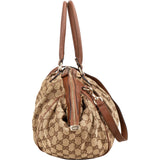 Gucci Monogram GG Canvas Sukey Hobo Shoulder Bag