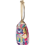 Coach Poppy Pop Graffiti Glam Tote Shoulder Bag