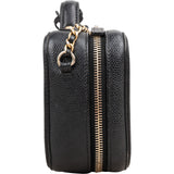 Chanel Caviar Leather Filigree Vanity Case Crossbody Bag