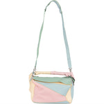 Loewe Multicolor Leather Puzzle Crossbody Handbag - vintageandkickz