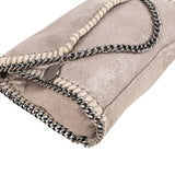 Stella McCartney Metallic Falabella Fold Over Crossbody Bag
