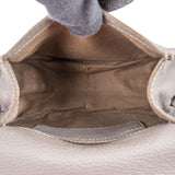 Chloé Grained Leather Marcie Small Saddle Crossbody Bag