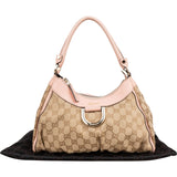 Gucci Monogram GG Canvas Abbey D-Ring Shoulder Bag