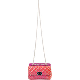Valentino Garavani Ombre Quilted Patent Leather Rockstud Spike Small Crossbody Bag