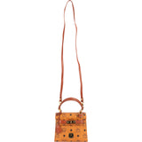 MCM Monogram Visetos Kelly Style Mini Handbag
