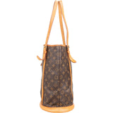 Louis Vuitton Monogram Canvas Bucket GM Shoulder Bag