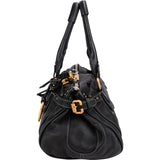 Chloé Black Leather Paddington Handbag