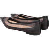 Fendi Monogram FF Motif Mesh Ballerina Flats (35)