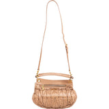 Miu Miu Matelassé Vitello Lux Leather City Coffer Handbag