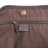 Gucci Monogram GG Canvas Abbey Interlocking G Tote Shoulder Bag