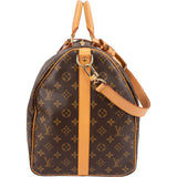 Louis Vuitton Monogram Canvas Keepall 55 Bandoulière Travel Bag