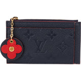 Louis Vuitton Monogram Empreinte Leather Porte Cartes Mini Wallet