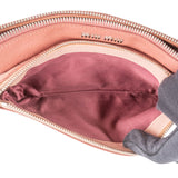 Miu Miu Grained Leather Double Zip Crossbody Bag