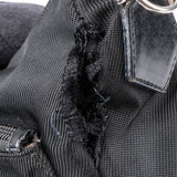 Gucci Nylon Bamboo Handle Shoulder Bag