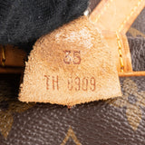 Louis Vuitton Monogram Canvas Sac Souple 35 Travel Handbag