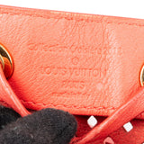 Louis Vuitton Limited Cruise Collection Red Perforated Leather Sac Noé Grande Shoulder Bag