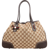Gucci Monogram GG Canvas Princy Tote Shoulder Bag