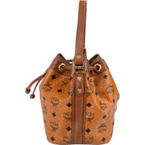 MCM Monogram Visetos Drawstring Handbag