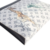 Louis Vuitton Monogram Savane Ink Dune Chapman Pochette GM Clutch