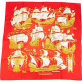 Hermès La Flotte Royale Carré 90 Tuch Scarf